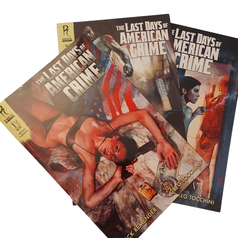 Last Days of American Crime- Set of 3 Graphic Novels